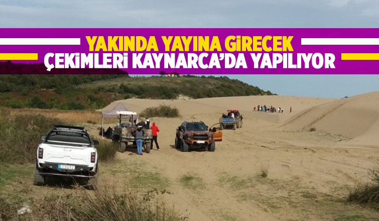 O dizinin çekimleri Kaynarca'da yapılıyor