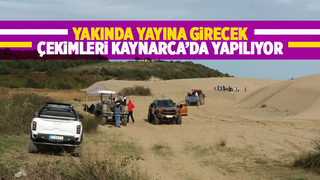 O dizinin çekimleri Kaynarca'da yapılıyor