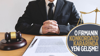 O firma hakkında konkordato kesin mühlet kararı!