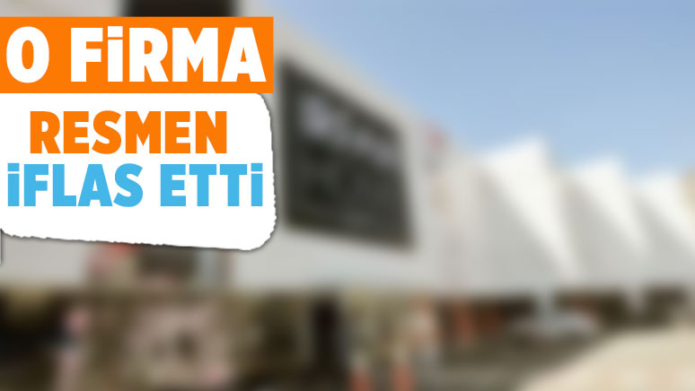 O firma iflas etti