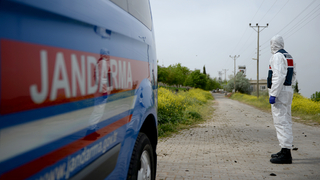 O ilçede 20 konut daha karantinaya alındı