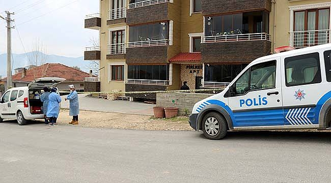 O ilçede 5 mahallede 13 ev karantinaya alındı