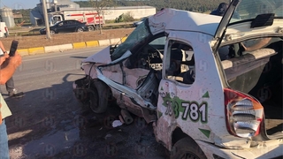 O kazada ağır yaralanan sürücü yaşam savaşını kaybetti