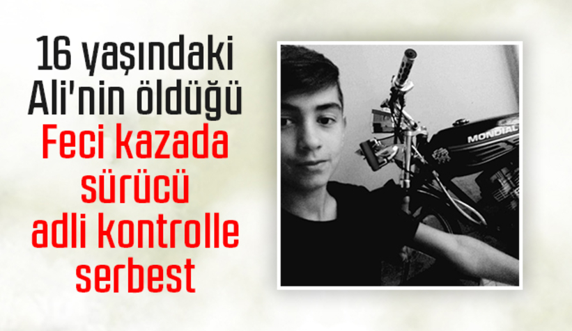 O kazada sürücü adli kontrolle serbest