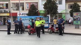 O motosikletlere ceza yağdı