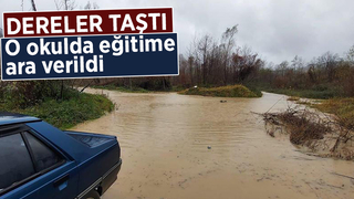 O okulda eğitime ara verildi