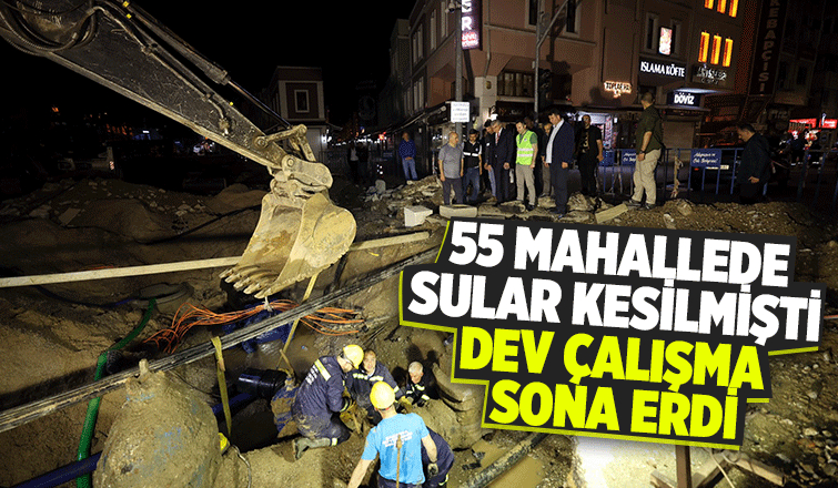 O projede deplase ve bağlantı çalışmaları tamam