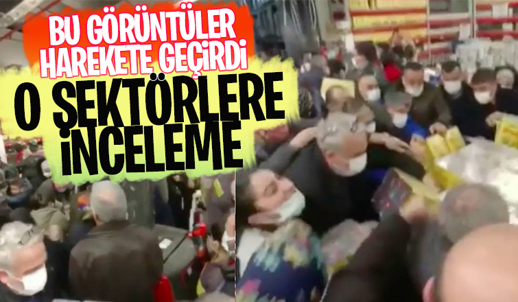 O sektörlere fahiş fiyat ve stokçuluk incelemesi