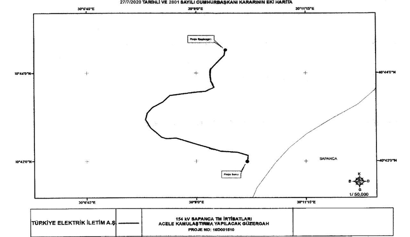 O taşınmazlar için acele kamulaştırma kararı