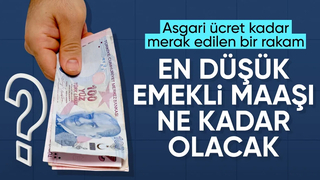 Ocak 2025'te en düşük emekli maaşı beklentisi
