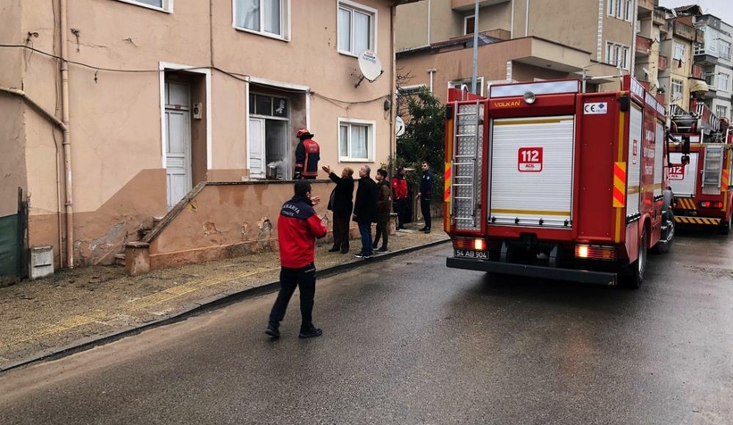 Ocakta unutulan yemek itfaiyeyi harekete geçirdi