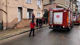 Ocakta unutulan yemek itfaiyeyi harekete geçirdi