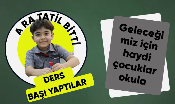 Öğrenciler ders başı yaptı