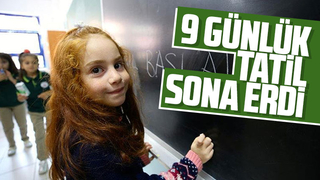 Öğrenciler ders başı yaptı