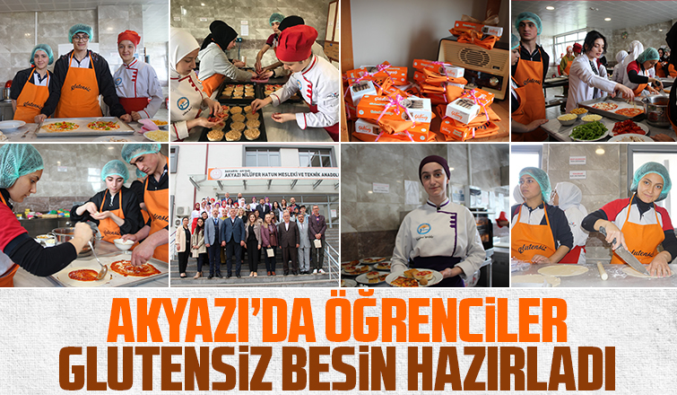 Öğrenciler glutensiz besin hazırladı
