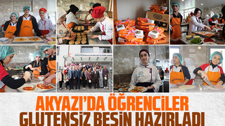 Öğrenciler glutensiz besin hazırladı