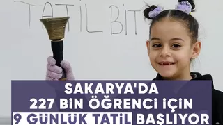 Öğrenciler için 9 günlük ara tatil başlıyor