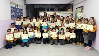 Öğrenciler, Karahindiba ile hayal dünyasına daldı