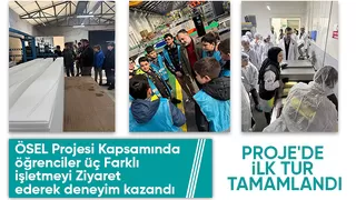 Öğrenciler Sanayi İle Tanıştı: ÖSEL Projesi Kapsamında Unutulmaz Ziyaretler