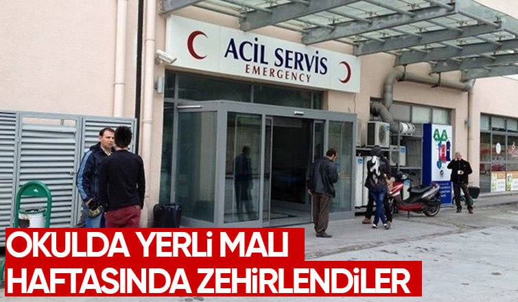 Öğrenciler zehirlendi