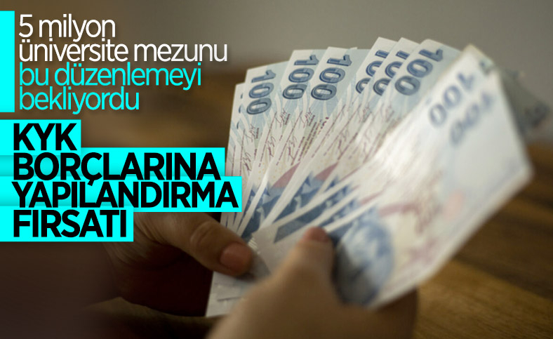 Öğrenim kredisi borçları tekrar yapılandırılıyor