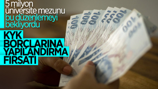Öğrenim kredisi borçları tekrar yapılandırılıyor