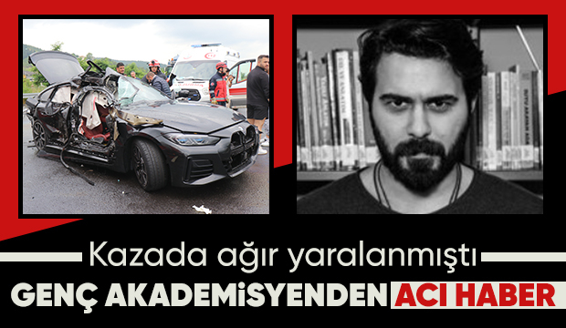 Öğretim üyesinin ölüm haberi geldi