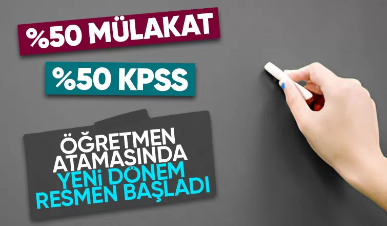 Öğretmen atamalarında yeni mülakat sistemi Resmi Gazete'de