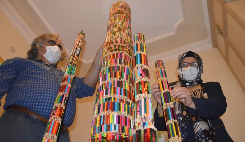 Öğretmen çift, öğrencilerinin hatıralarını bu şekilde yaşatıyor