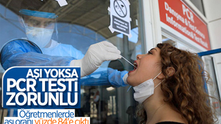 Öğretmenlerin yüzde 84'ü ilk doz aşısını oldu