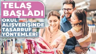 Okul alışverişinde tasarruf yöntemleri