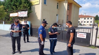 Okul çevrelerine sıkı denetim 5 kişi yakalandı