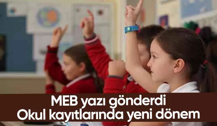 Okul kayıtlarında yeni dönem