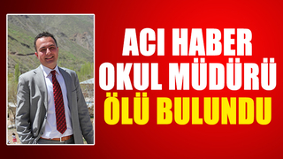Okul Müdürü ölü bulundu