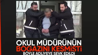 Okul müdürünün boğazını kesmişti, flaş gelişme