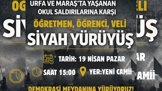 Okul saldırılarında hayatına kaybedenler için anma yürüyüşü