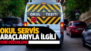 Okul servisleri için yeni gelişme