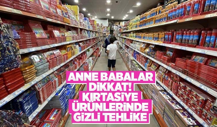 Okul sezonu açıldı; Kırtasiye ürünlerine dikkat