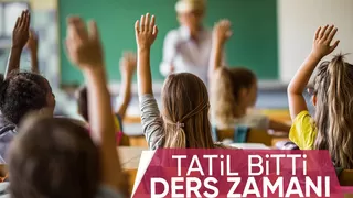 Okullarda ders zili bugün yeniden çaldı