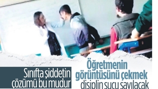 Okullarda izinsiz görüntü çekip paylaşanlara disiplin suçu