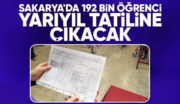 Okullarda yarıyıl tatili başlıyor