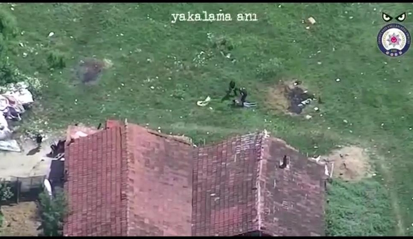 Öldürmeye teşebbüs edip kaçtı, dronlu operasyonla yakalandı