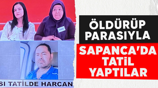 Öldürüldü parası tatilde harcandı