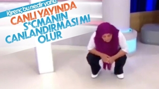 Ölen kız için çıktığı televizyonda tuvaletini yapışını saniye saniye anlattı