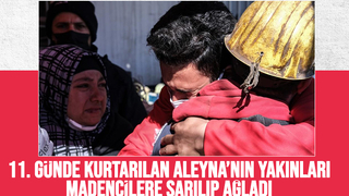 Ölmez’in yakınları madencilere sarılıp gözyaşı döktüler