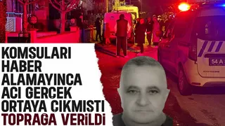 Ölü bulunan adam toprağa verildi