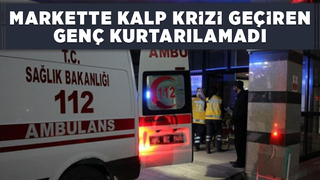 Ölüm onu market alışverişinde yakaladı