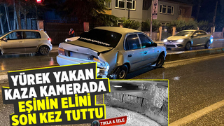 Ölüm yaşlı çifti bir adımla böyle ayırdı