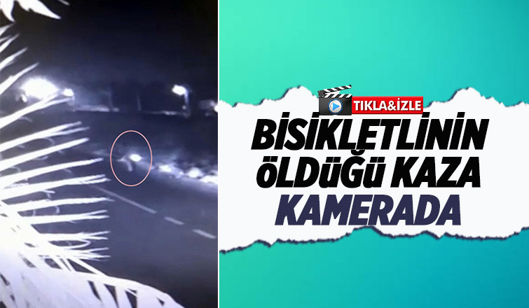 Ölümlü kaza kamerada