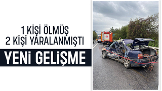 Ölümlü kazada yeni gelişme